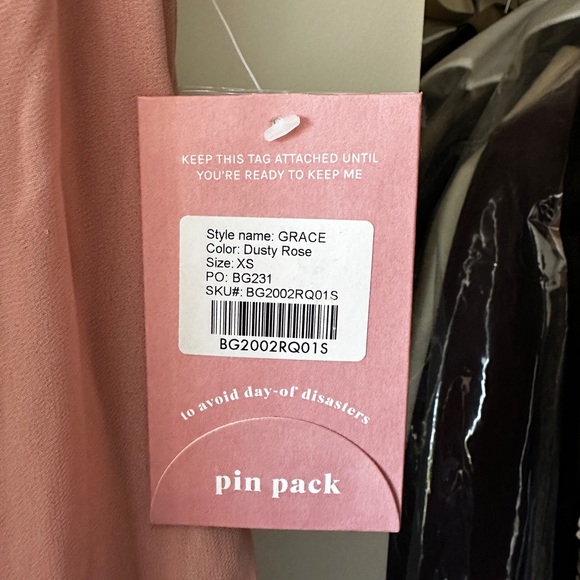 GRACE CONVERTIBLE DRESS - DUSTY ROSE - Picture 5 of 6